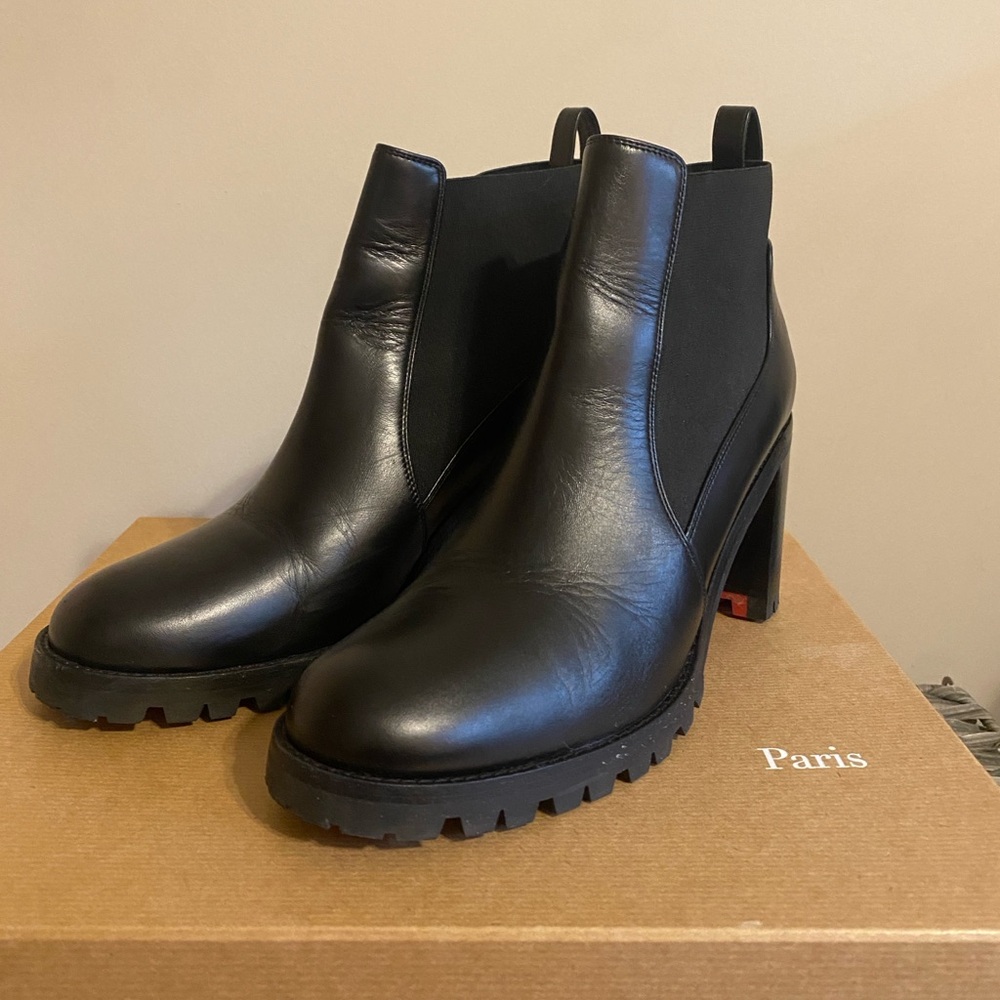 Christian Loubouton Marchacroche Chelsea boots